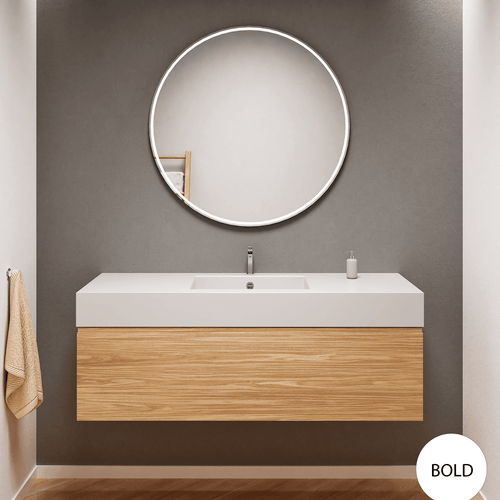 Aurora – Corian® Basin Unit with 1 Drawer - ROVALUX