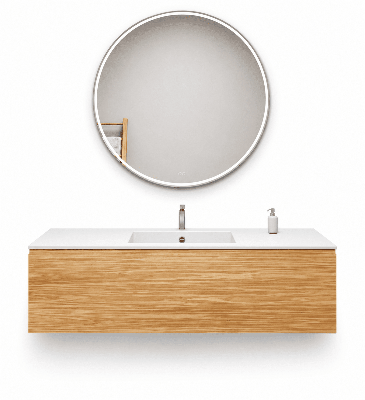 Aurora – Corian® Basin Unit with 1 Drawer - ROVALUX