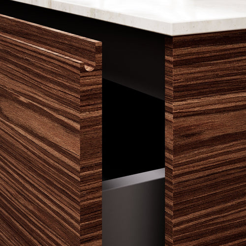 Aurora Frame – Corian® Basin with 1 Drawer Vanity - ROVALUX