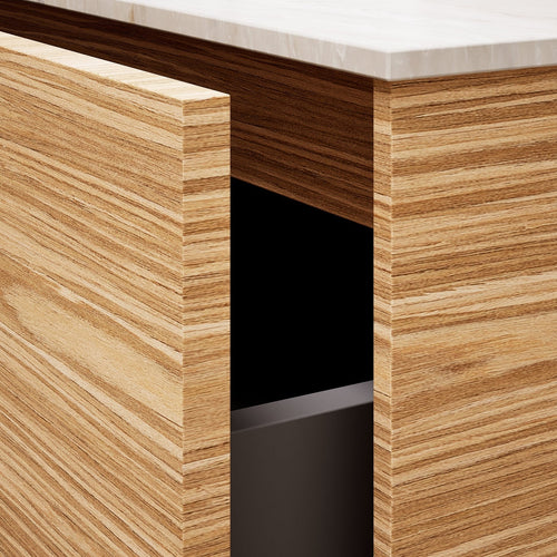 Aurora Frame – Corian® Basin with 1 Drawer Vanity - ROVALUX