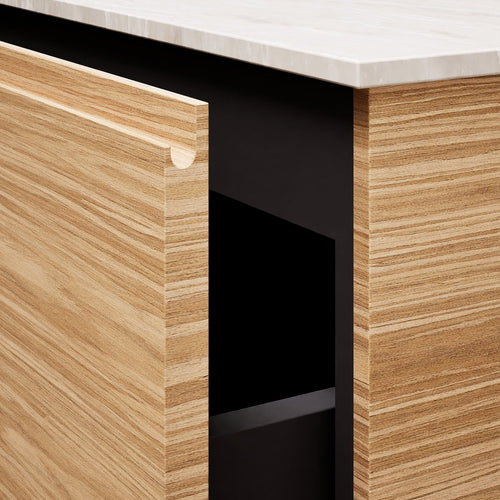 Aurora – Corian® Basin Unit with 1 Drawer and Bottom Shelf - ROVALUX