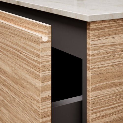 Aurora – Corian® Basin Unit with 2 Stacked Drawers - ROVALUX