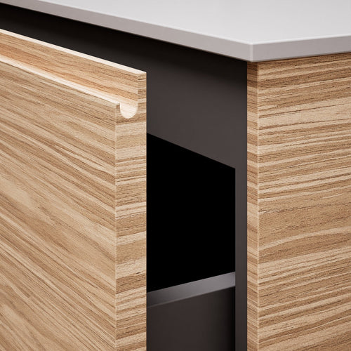 Aurora – Corian® Basin Unit with 2 Stacked Drawers - ROVALUX