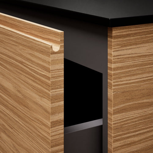 Aurora – Corian® Basin Unit with 2 Stacked Drawers - ROVALUX