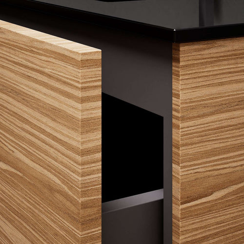 Aurora – Corian® Basin Unit with 2 Stacked Drawers - ROVALUX