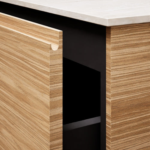 Aurora – Corian® Basin Unit with 2 Stacked Drawers - ROVALUX