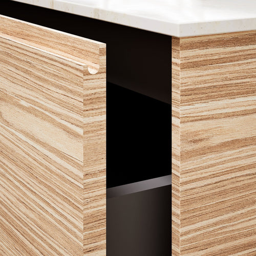 Aurora Frame – Corian® Basin with 2 Stacked Drawers - ROVALUX