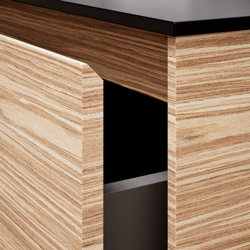 Aurora Frame – Corian® Basin with 2 Stacked Drawers - ROVALUX