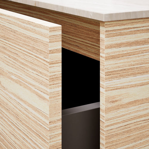 Aurora Frame – Corian® Basin with 2 Stacked Drawers - ROVALUX