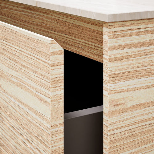 Aurora Frame – Corian® Basin with 2 Stacked Drawers - ROVALUX