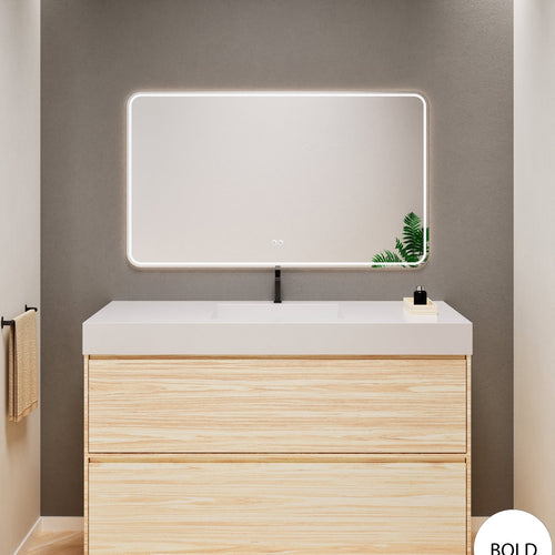 Aurora Frame – Corian® Basin with 2 Stacked Drawers - ROVALUX