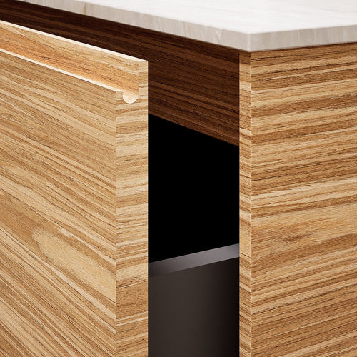 Aurora Frame – Corian® Basin with 2 Stacked Drawers - ROVALUX
