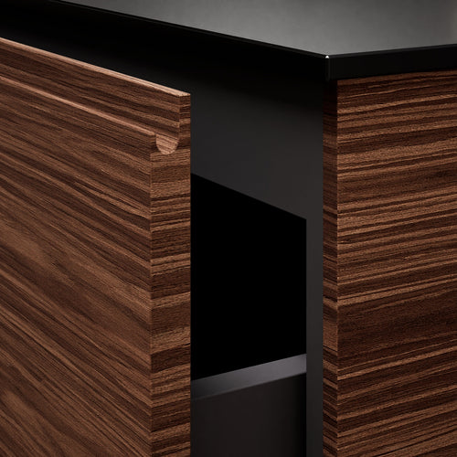 Aurora – Corian® Basin Unit with 2 Drawers and 2 Side Shelves - ROVALUX