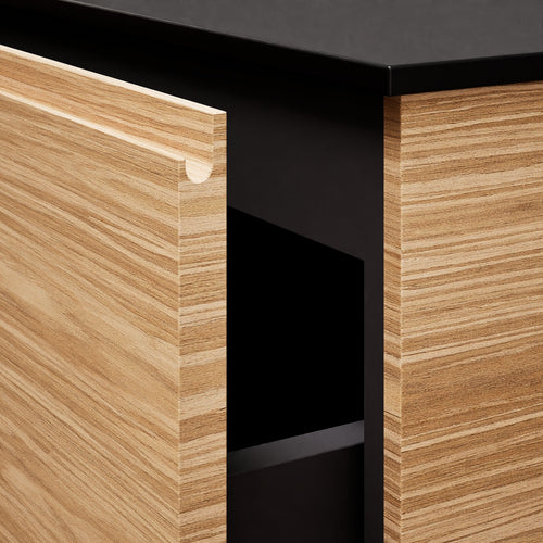 Aurora – Double Corian® Basin Unit with 2 Aligned Drawers - ROVALUX