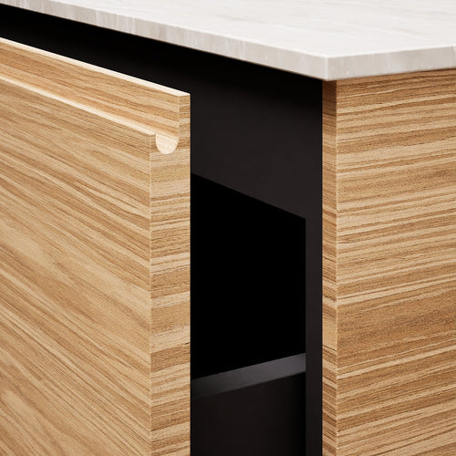 Aurora – Double Corian® Basin Unit with 2 Aligned Drawers - ROVALUX