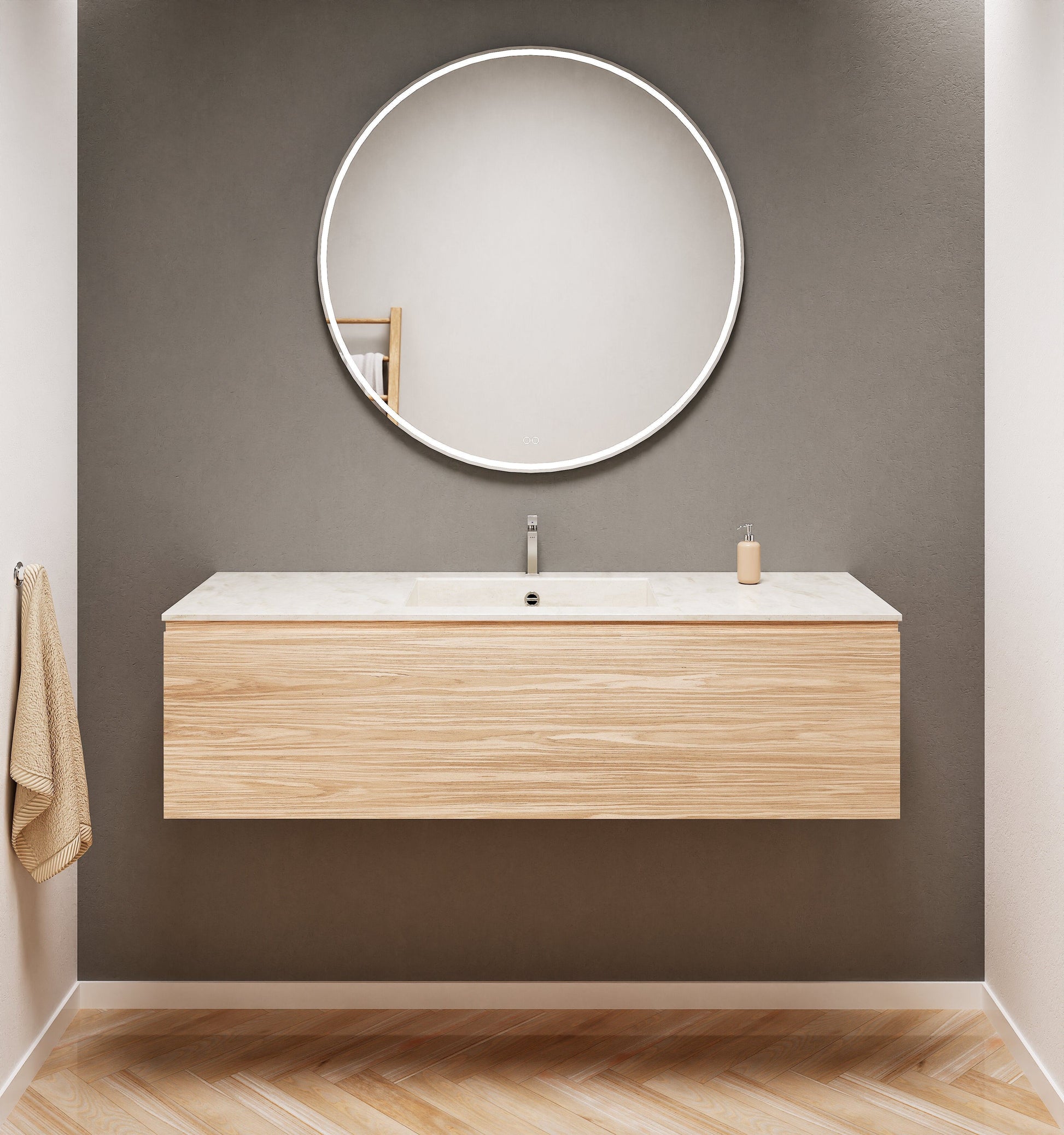 ecomposer-wood color-Light-wood,ecomposer-sink color-Carrara-crema