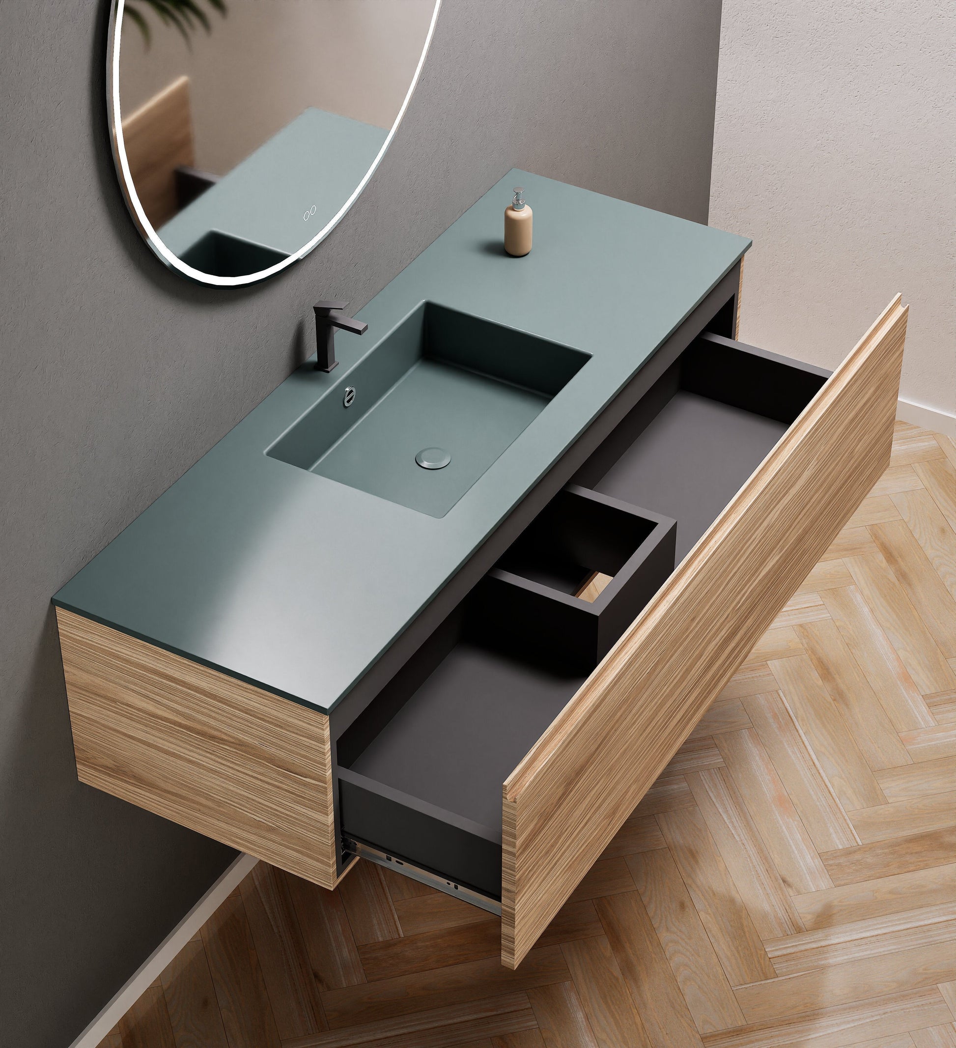 ecomposer-wood color-Light-wood,ecomposer-sink color-Verdant