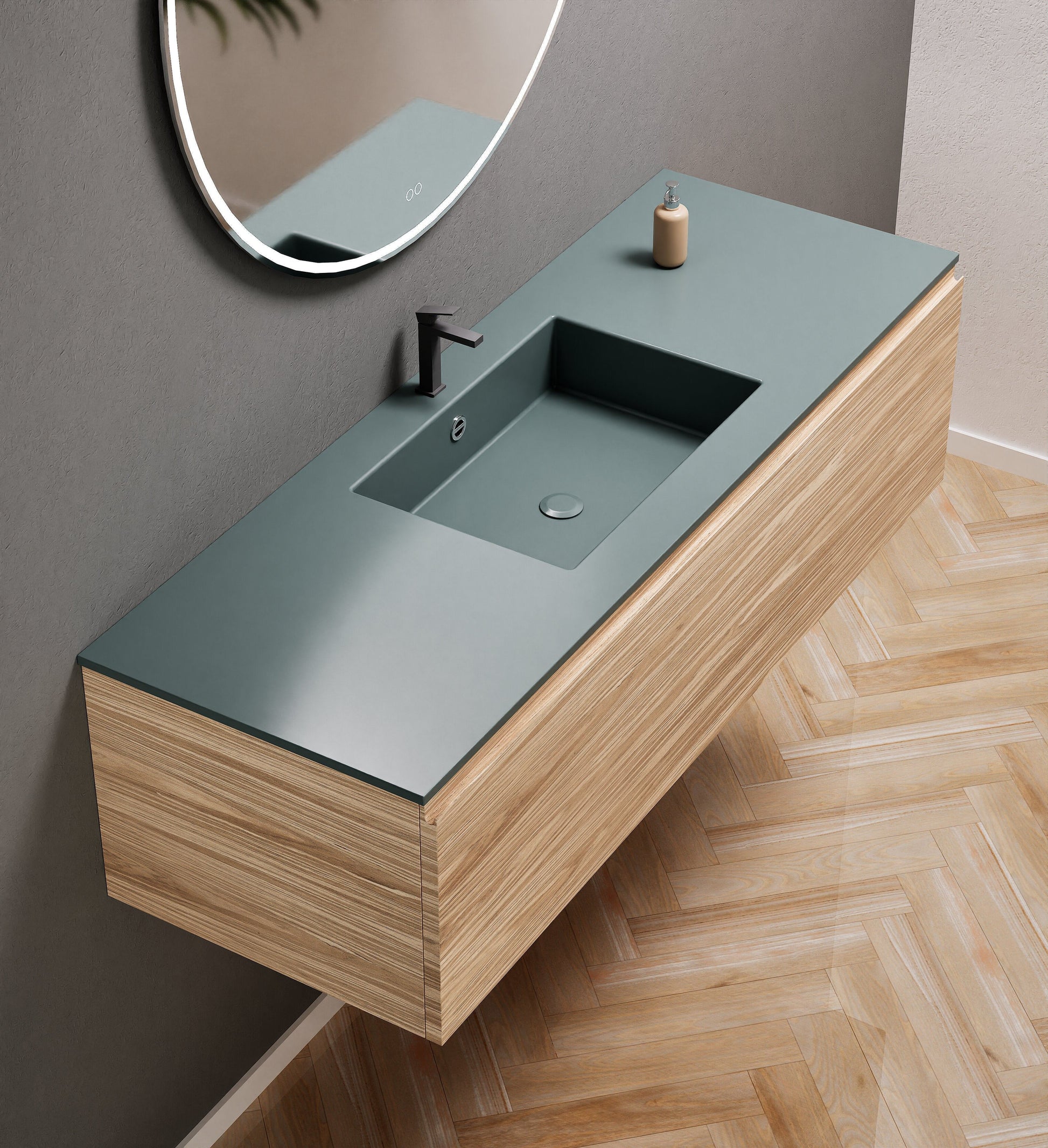 ecomposer-wood color-Light-wood,ecomposer-sink color-Verdant
