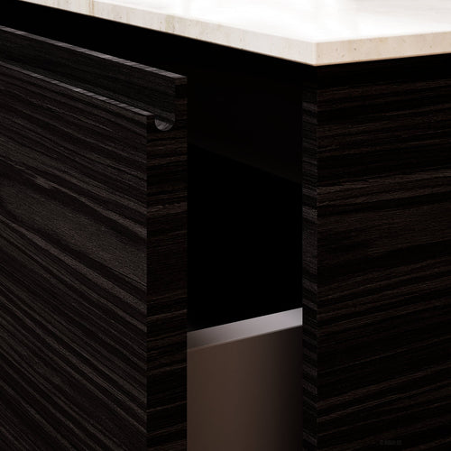 Aurora Frame – Corian® Basin with 1 Drawer Vanity - ROVALUX