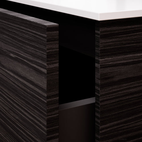 Aurora Frame – Corian® Basin with 1 Drawer Vanity - ROVALUX