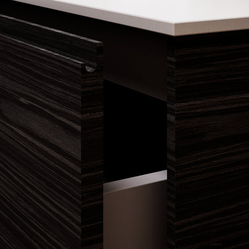 Aurora Frame – Corian® Basin with 1 Drawer Vanity - ROVALUX