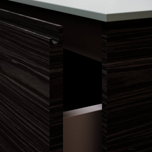 Aurora Frame – Corian® Basin with 1 Drawer Vanity - ROVALUX