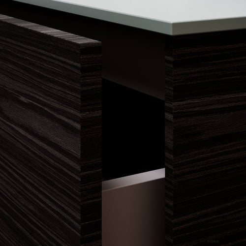 Aurora Frame – Corian® Basin with 1 Drawer Vanity - ROVALUX