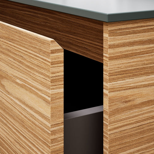 Aurora Frame – Corian® Basin with 1 Drawer Vanity - ROVALUX