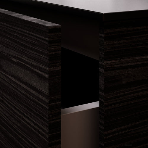 Aurora Frame – Corian® Basin with 1 Drawer and Bottom Shelf - ROVALUX