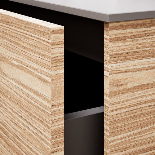 Aurora Frame – Corian® Basin with 1 Drawer and Bottom Shelf - ROVALUX