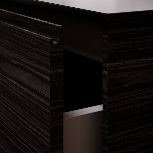 Aurora Frame – Corian® Basin with 1 Drawer and Side Shelf - ROVALUX
