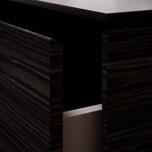 Aurora Frame – Corian® Basin with 1 Drawer and Side Shelf - ROVALUX
