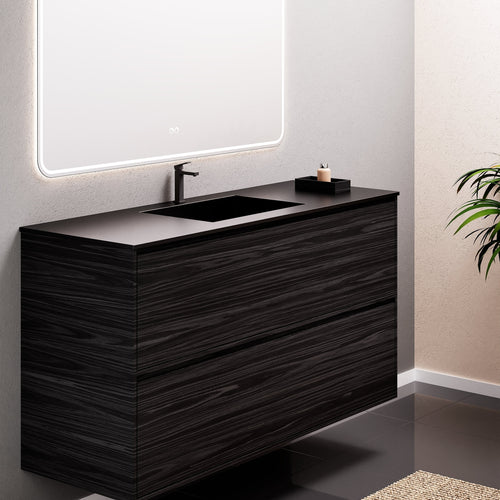 Aurora Frame – Corian® Basin with 2 Stacked Drawers - ROVALUX