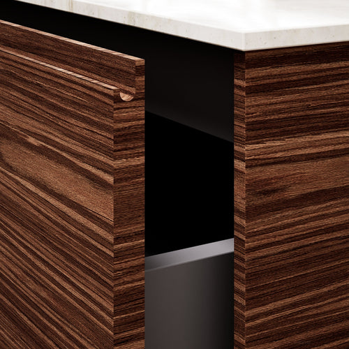 Aurora Frame – Corian® Basin with 2 Stacked Drawers - ROVALUX