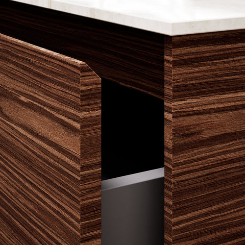Aurora Frame – Corian® Basin with 2 Stacked Drawers - ROVALUX