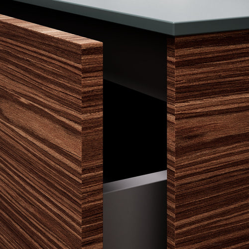Aurora Frame – Corian® Basin with 2 Stacked Drawers - ROVALUX