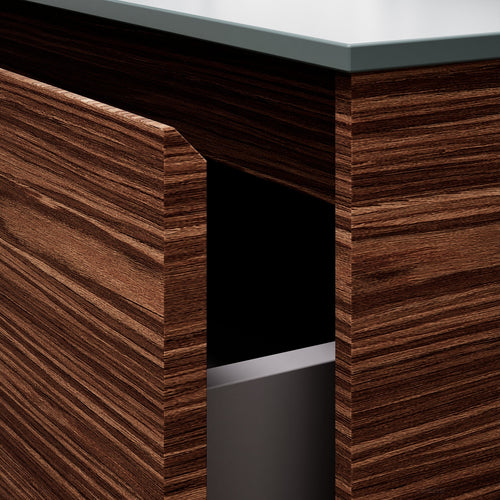 Aurora Frame – Corian® Basin with 2 Stacked Drawers - ROVALUX
