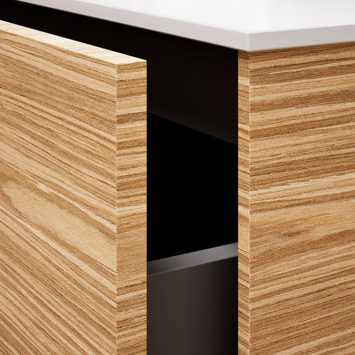 Aurora Frame – Corian® Basin with 2 Drawers and 2 Side Shelves - ROVALUX