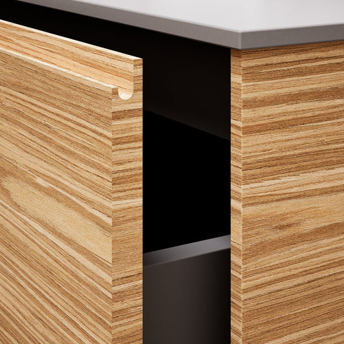 Aurora Frame – Corian® Basin with 2 Drawers and 2 Side Shelves - ROVALUX