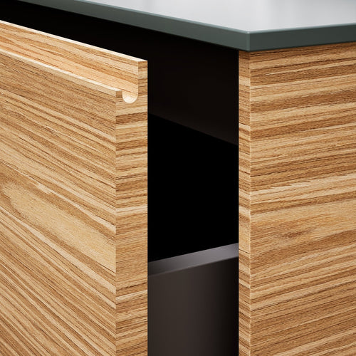 Aurora Frame – Corian® Basin with 2 Drawers and 2 Side Shelves - ROVALUX