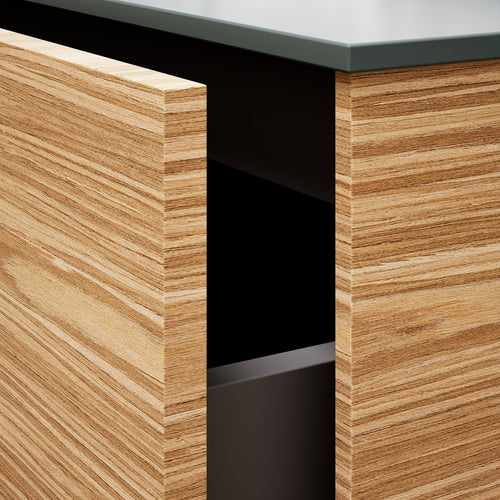 Aurora Frame – Corian® Basin with 2 Drawers and 2 Side Shelves - ROVALUX