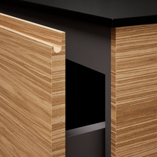 Aurora Single Set with supporting Legs - Corian Basin & Countertop with 1 Drawer Vanity - ROVALUX