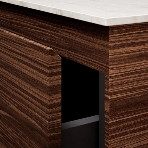 Aurora – Corian® Basin Unit with 1-Drawer and Feet-Standing Vanity - ROVALUX