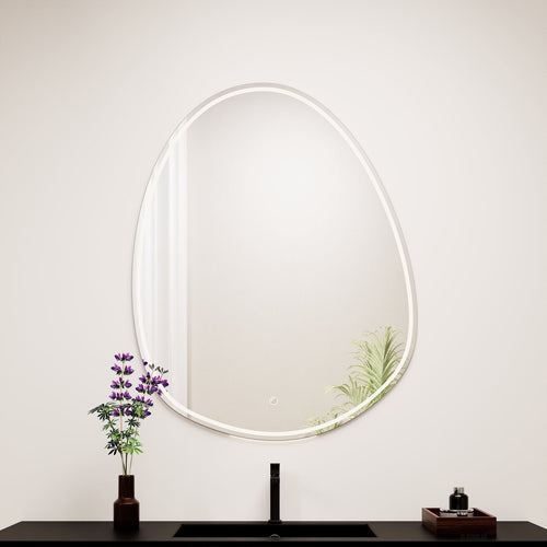 Aurora Ello Mirror with Integrated LED Lighting - ROVALUX