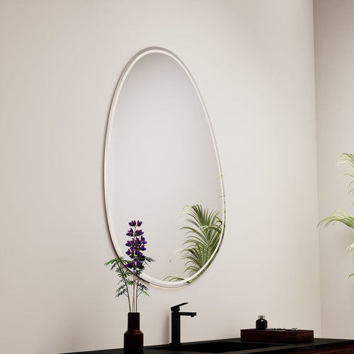 Aurora Ello Mirror with Integrated LED Lighting - ROVALUX