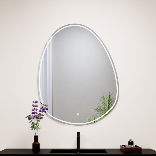 Aurora Ello Mirror with Integrated LED Lighting - ROVALUX