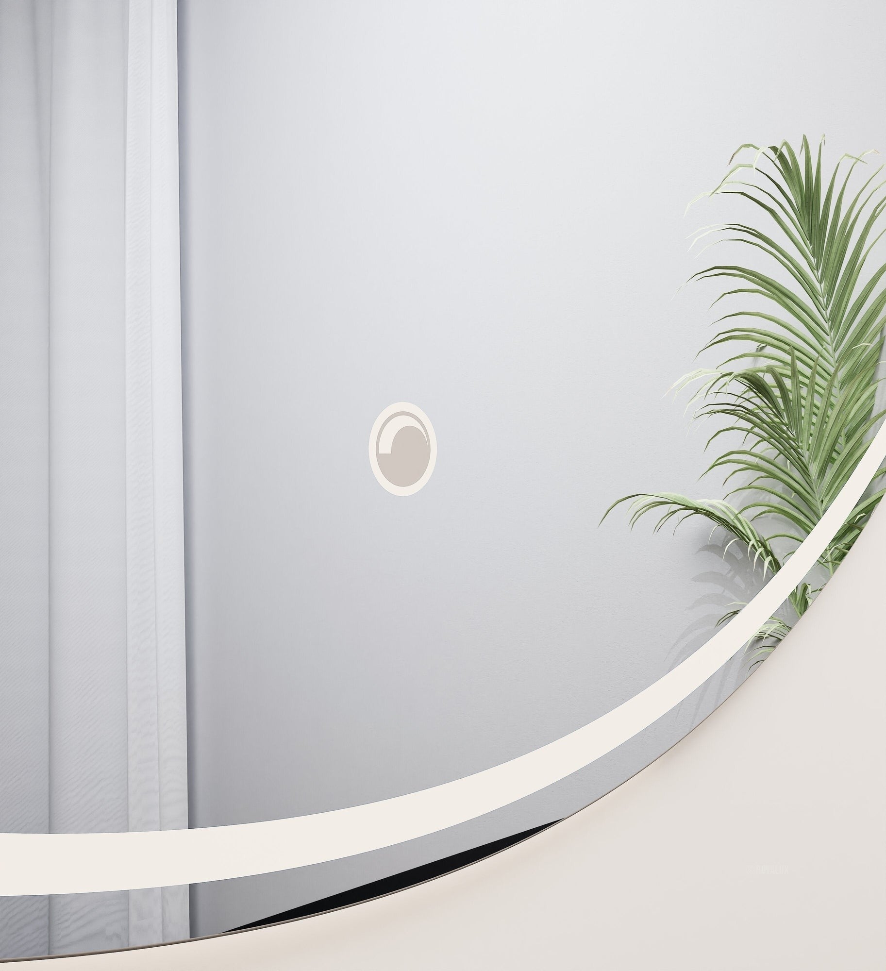 Aurora Ello Mirror with Integrated LED Lighting - ROVALUX