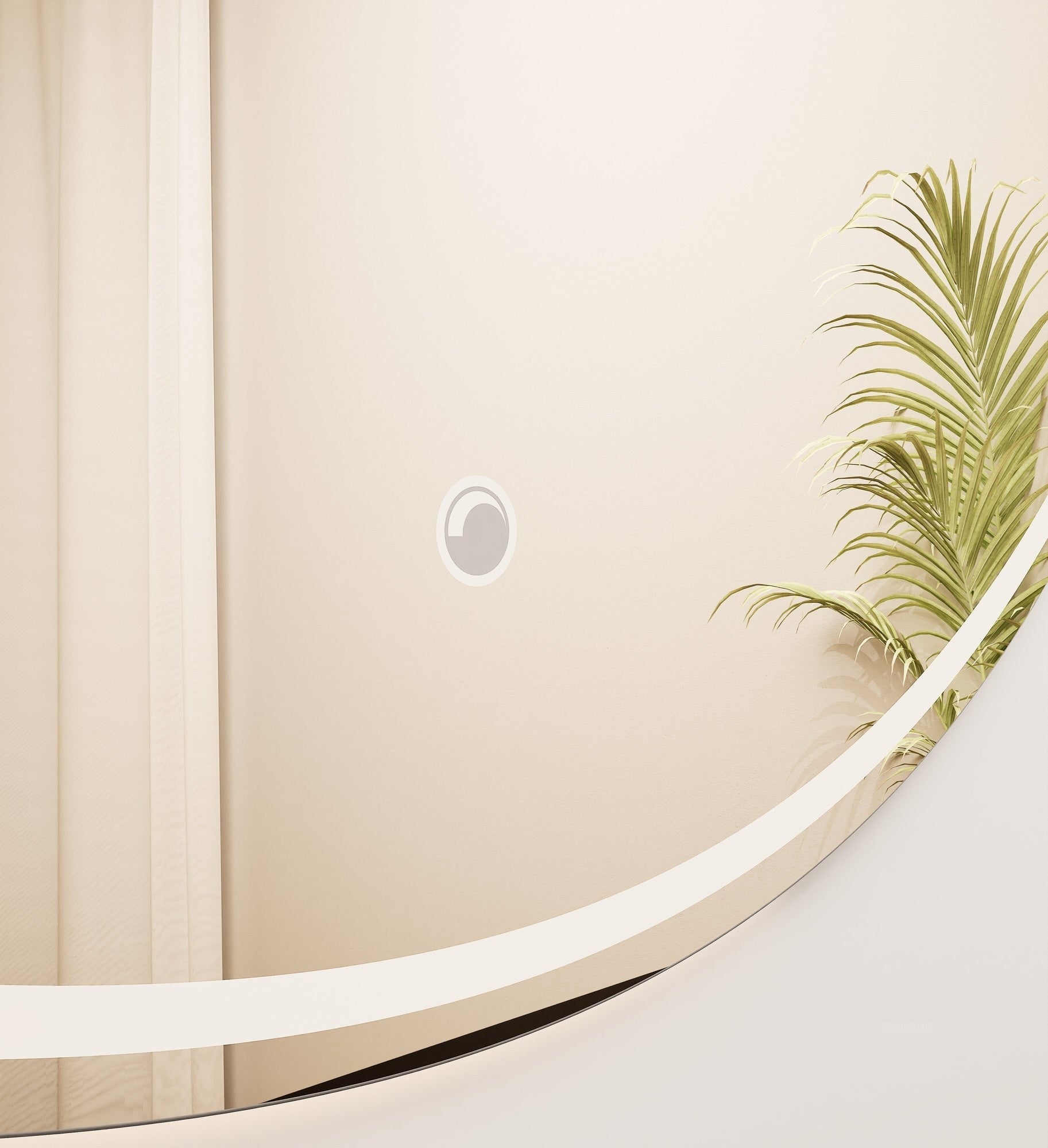 Aurora Ello Mirror with Integrated LED Lighting - ROVALUX