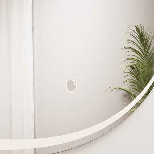 Aurora Luno Mirror with Integrated LED Lighting - ROVALUX