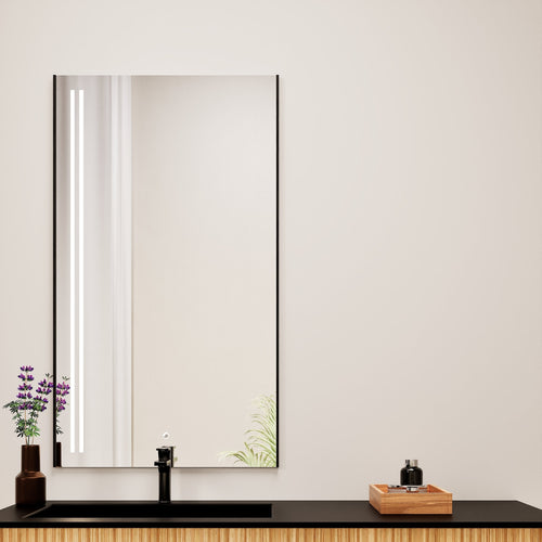 Fluvia Alto Mirror with Integrated LED Lighting - ROVALUX